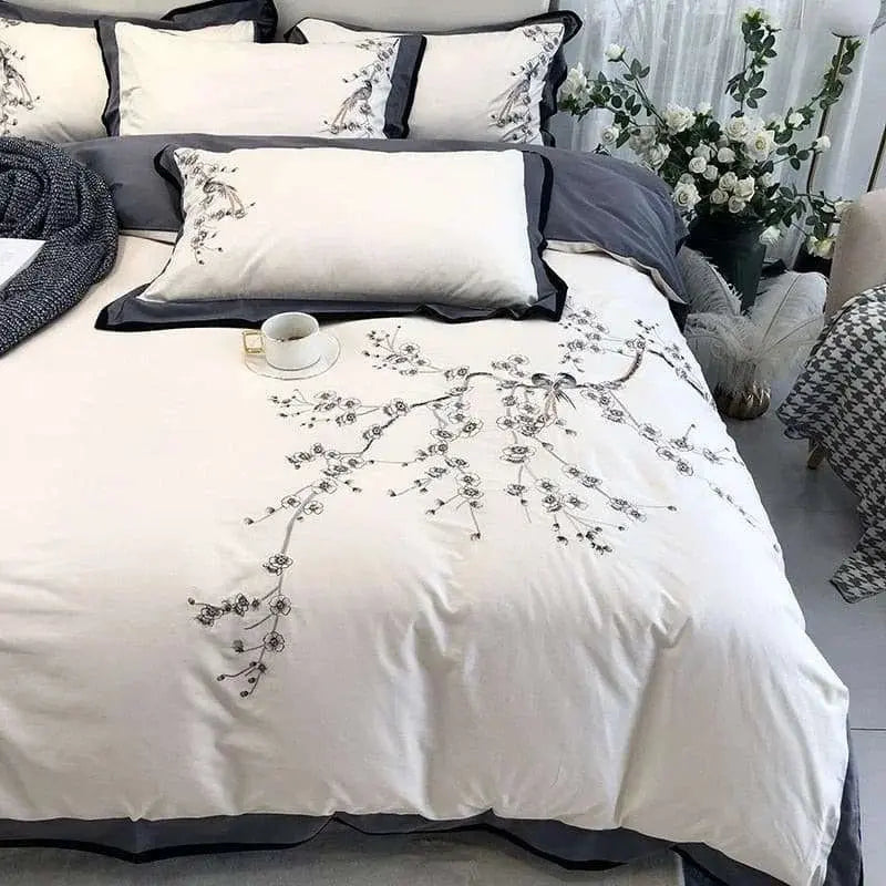 Floral Dreams Duvet Cover Set - 1000TC - Julia M LifeStyles