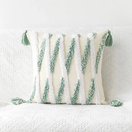 Floral Tufted Cushion Cover Multi-color Decorative Pillow Covers - Julia M LifeStyles