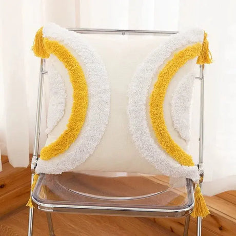 Floral Tufted Cushion Cover Multi-color Decorative Pillow Covers - Julia M LifeStyles