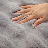 Fluffy Rabbit Plush Sofa Cover - Julia M LifeStyles