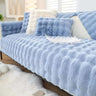 Fluffy Rabbit Plush Sofa Cover - Julia M LifeStyles