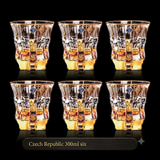 Prague Reserve Aurelia Gold Crystal Whiskey Set™