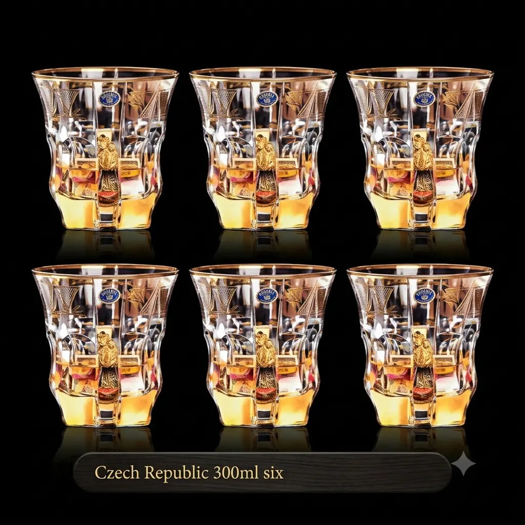 Aurelia Gold Glassware Collection