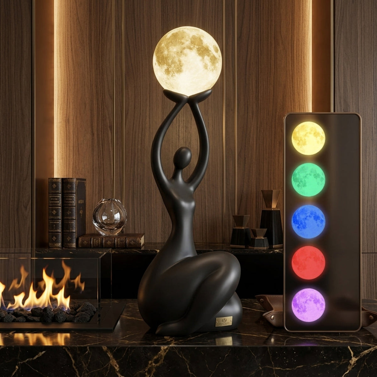 Élan Figure Sculptural Lamp | Modern Abstract Art Lighting