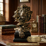 Abstract Art Lion Head Sculpture