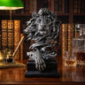 Abstract Art Lion Head Sculpture