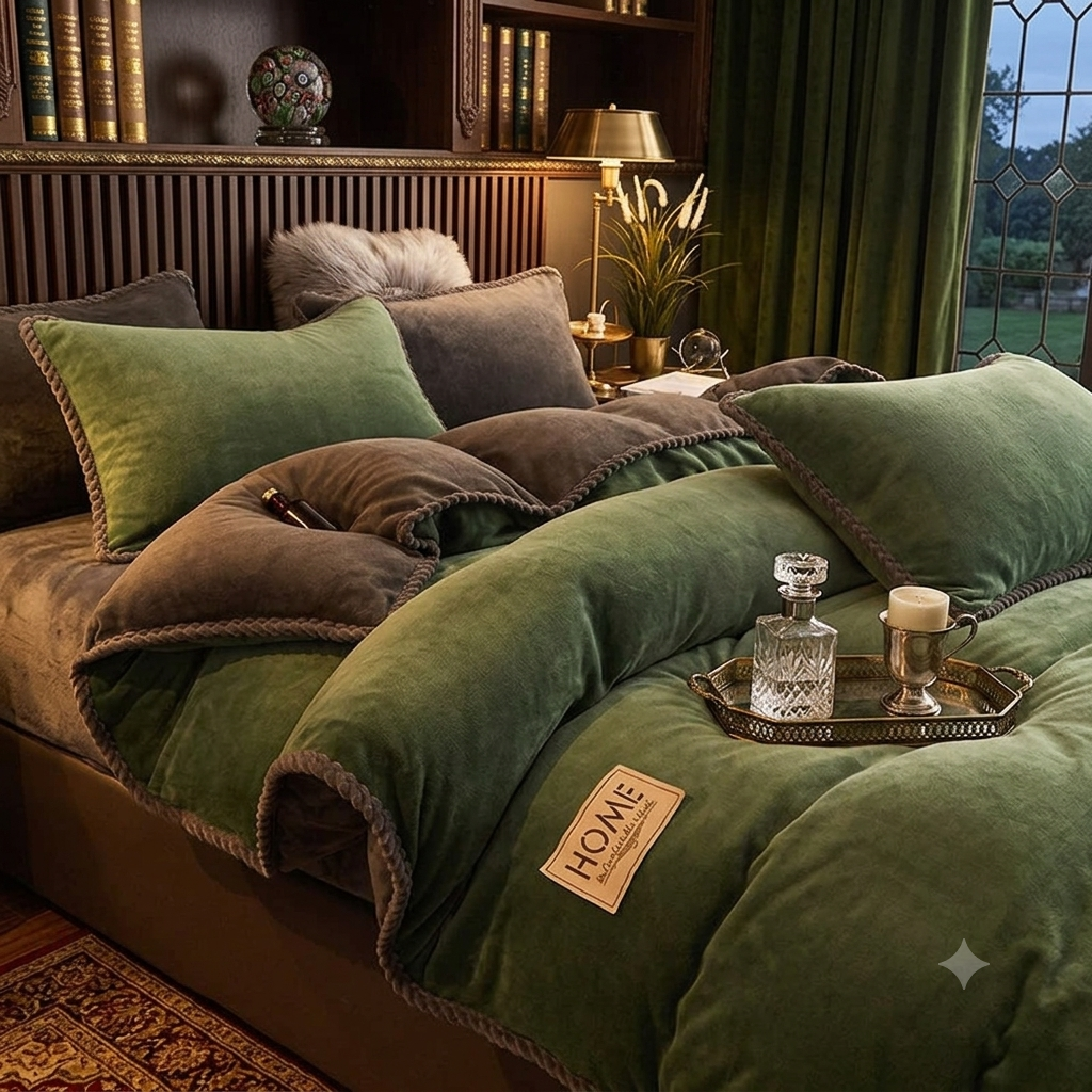 The Montclair Velvet™ Winter Bedding Collection