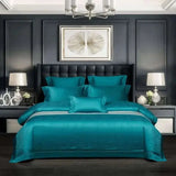 Geometric Jacquard Cotton Duvet Cover Set - Sleep in Comfort - Julia M LifeStyles