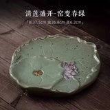 Gilt Lotus Tea Set & Tray 🍵 - Julia M LifeStyles