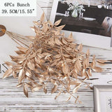 Gold Artificial Plant Bouquet - Julia M LifeStyles