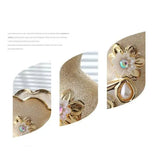 Gold Frosted Porcelain Vase - Julia M LifeStyles