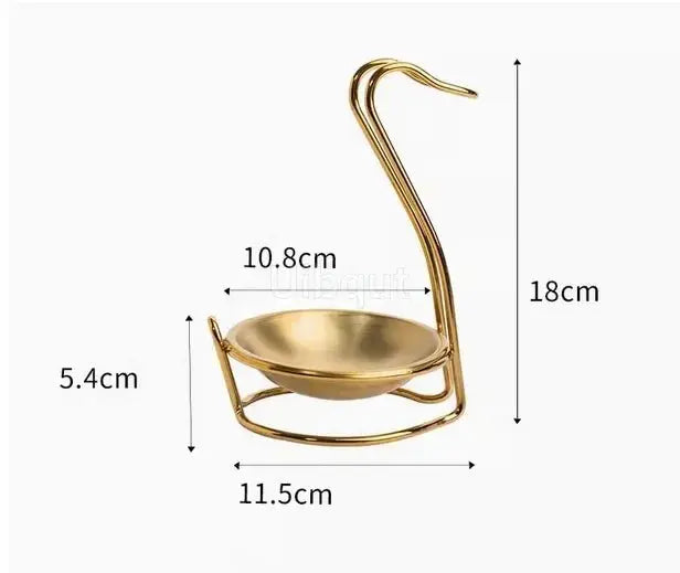 Gold Plated Stainless Steel Hot Pot Ladle & Soup Spoon - Julia M LifeStyles