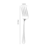 Gold Stainless Steel Western Tableware Set - Julia M LifeStyles