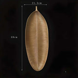 Golden Pineapple Leaf Serving Tray - Versatile Nordic Decor Organizer - Julia M LifeStyles