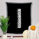 Green Tassel Knitted Picnic Mat - Vintage Letter Blanket for Outdoor Adventures - Julia M LifeStyles