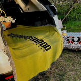 Green Tassel Knitted Picnic Mat - Vintage Letter Blanket for Outdoor Adventures - Julia M LifeStyles