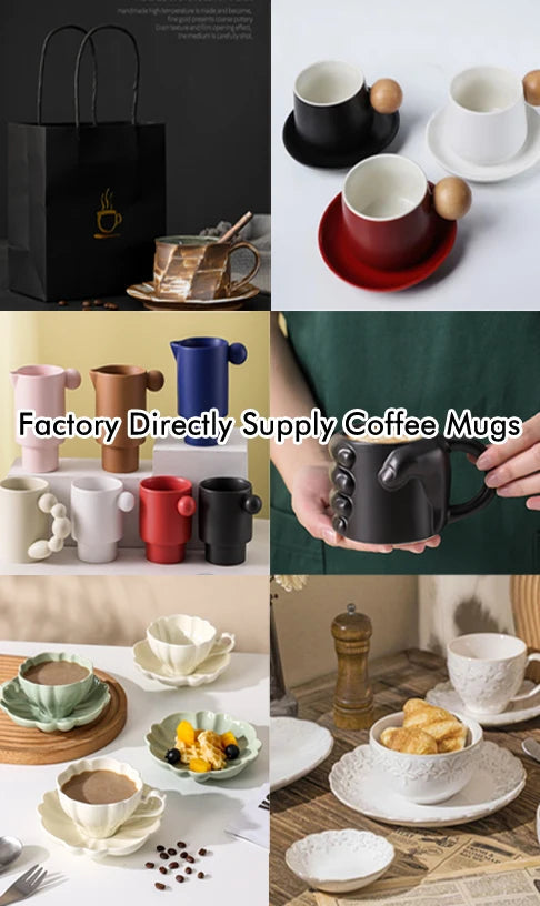 Eco-Friendly Modern Ceramic Coffee Mug Set Julia M LifeStyles