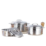 Food Keep Warm Stainless Steel Container  3Pcs Casserole Sets Insulated Food Warmer Casserole Food Container Julia M LifeStyles