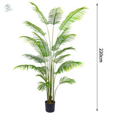 Oh Art Hot Selling 90cm-220cm Tall Artificial Bonsai & Kentia Palm Tree Plastic Outdoor Decorative Palm Tree