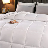 Super king Size in Stock Hypoallergenic Quilted Hilton Comforter