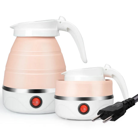 Convenient Foldable Electric Kettle with Silicone Handle