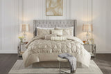 Aveline Pinch-Pleat Comforter Set — 7 Pieces