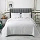 Handmade Bedding Quilts Embroidery Flower 100% Cotton Queen King Size Stitching Patchwork Bedspread 3pcs Quilt Set Julia M LifeStyles
