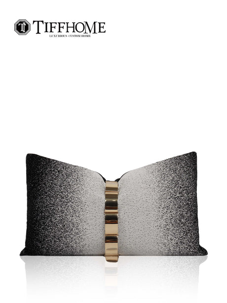 Tiff Home Wholesale New Trends Gold Buckle Waist Pillow Customize Home Decorative Pillowcase Cushion Cover