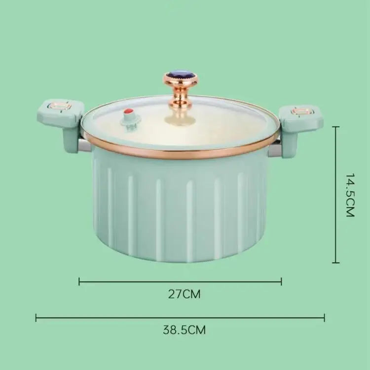 Large Capacity Micro-Pressure Cooking Pot Universal Non-Stick Multi-Functional Binaural Soup Stock Pot Induction Cooker Soup Pot Julia M Home & Kitchen