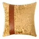 Cotton Linen Velvet Patchwork Faux Leather Pillow Cover Modern Farmhouse Decor Accent Cushion Case Decorative Throw Pillowcase Julia M LifeStyles