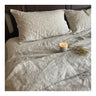 Washed Linen Duvet Cover Set with Pillowcases