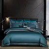 High Quality 120S Bedding Set Hight Density Long-Staple Cotton Home Hotel Bed Linens Flat Sheet Tribute Silk Duvet Cover Julia M LifeStyles