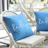 18x18inches Furniture Patio Chair Decorative Waterproof Outdoor Pillows Cushions Covers