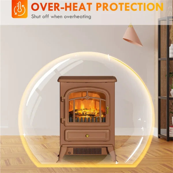 DB Electric Fireplace Heater 1500W Remote Control Insert Installation for Indoor Household Hotel Use French English AU US Julia M LifeStyles