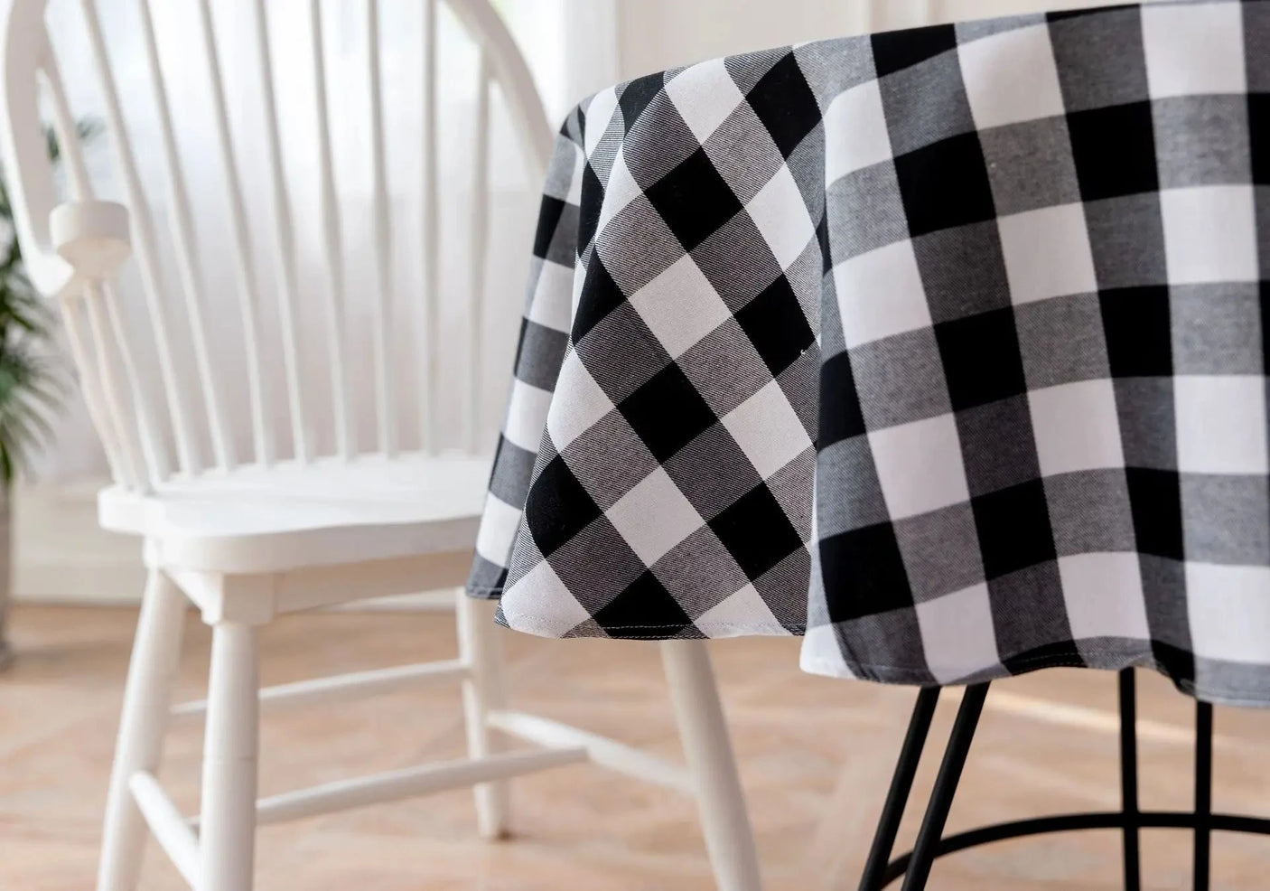 Round Red Black Checkered Lace Tablecloth for Weddings and Events Julia M LifeStyles