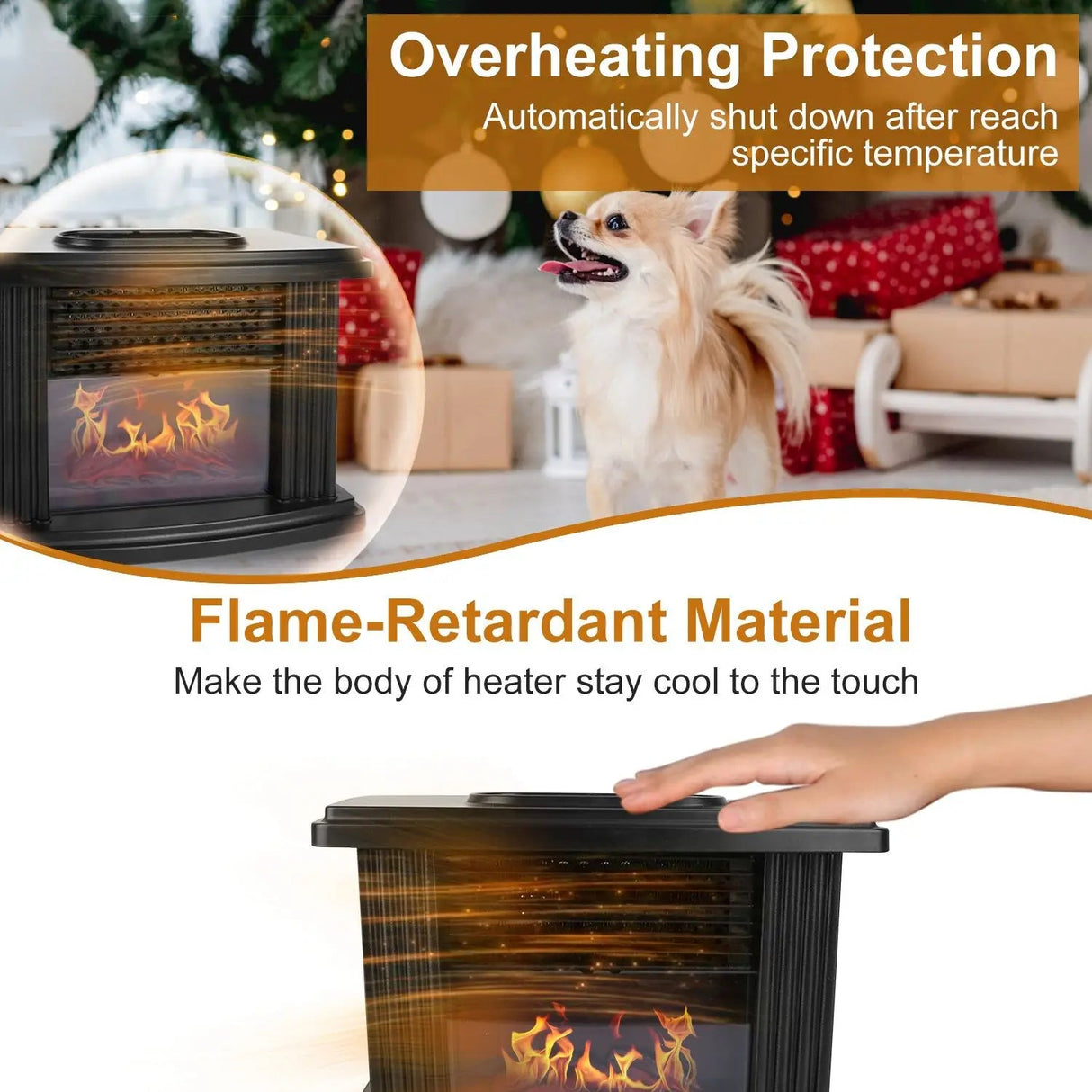 800W Electric Fireplace Heater Remote Control Accurate Digital Thermostat Timer Setting Insert AU Artificial Flame Stove Julia M LifeStyles