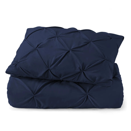 Navy Blue Queen Microfiber 110 Thread Count Down Alternative Comforter