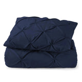 Navy Blue Queen Microfiber 110 Thread Count Down Alternative Comforter Julia M LifeStyles