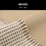 Echo Modern Leather Pillow Cases Cushion Cover for Townhouse and Model Home Sofa Decorative  Pillows Cushions Julia M LifeStyles