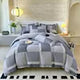 Luxury 100% Cotton Microfiber Twill Bedding Set - Four-Piece Duvet Cover&Sheet Set