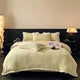 4kg Simple Style Three-dimensional Carved Milk Velvet Polyester-Filled Four-Piece Set for Fall Season Julia M LifeStyles