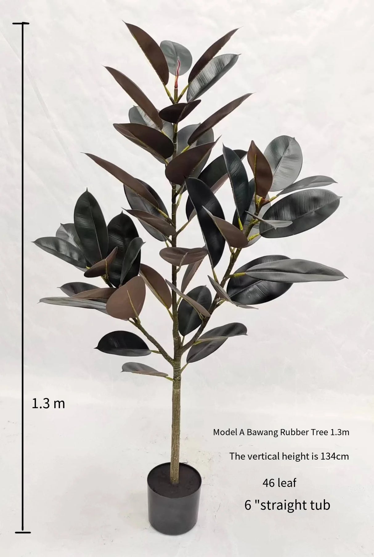 Premium Handmade Artificial Indoor Plant Faux Fiddle Leaf Bonsai Trees Premium Artificial Fiddle Leaf Fig Tree