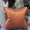 New Style Cushion Cover 50x50 Art Design Black Pillowcase Modern Black Luxury Pillow Covers 18x18 20x20 Inches