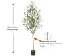 Nearly Natural Small 1meter 6 Feet 6ft Large Fake Artificial Plants Outdoor 9 Feet 8 Ft 2.1m 2m Big Potted Faux Olive Tree