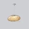 D300mm Amber Cloud Glass Small Pendant Lamp for Art Deco Linghting  American Pendant Light Julia M LifeStyles