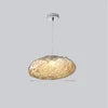 D300mm Amber Cloud Glass Small Pendant Lamp for Art Deco Linghting  American Pendant Light Julia M LifeStyles