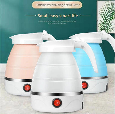 Convenient Foldable Electric Kettle with Silicone Handle