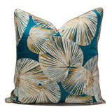 Large Leaf Design Cushion Cover 18x18 20x20inches Summer Throw Pillow Covers for Livingroom Bedroom Generous Pillowcase