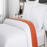 European Style 100% Cotton Floral Embroidery 4-Piece Bedding Set