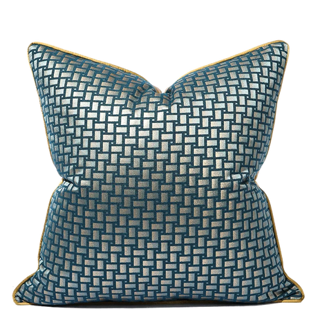 Geometric Luxury Green Pillow Covers 18x18 Inch Farmhouse Decorative Throw Pillow Covers for Home Decor Julia M LifeStyles